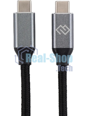 Кабель Digma D-Type-C-USB3.2-3m D-TYPE-C-USB3.2-100W-4K-3M 3м черный