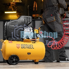 Компрессор воздушный Denzel DC1500/24 прям. привод, 1,5 кВт, 24 литра, 220 л/мин