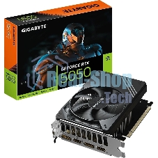 Видеокарта Gigabyte GeForce RTX 5050, NVIDIA RTX 5050, 8 ГБ GDDR6, 128 бит, PCI-e 5.0, 2xHDMI, 2xDP, 2572 МГц