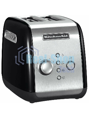 Тостер KitchenAid 5KMT221EOB черный, 1100 Вт, 2 слота