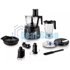 Кухонный комбайн Philips HR7776/90 1300Вт черный