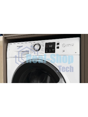 Стиральная машина Hotpoint NUS 5015 S RU белый, загр.фронтальная, макс.: 5 кг, 1000 об/мин, класс: А