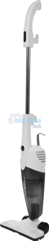 Пылесос вертикальный Deerma Combo DX118C белый, питание от сети, 400 Вт, уборка сухая, пылесборник 1.2 л