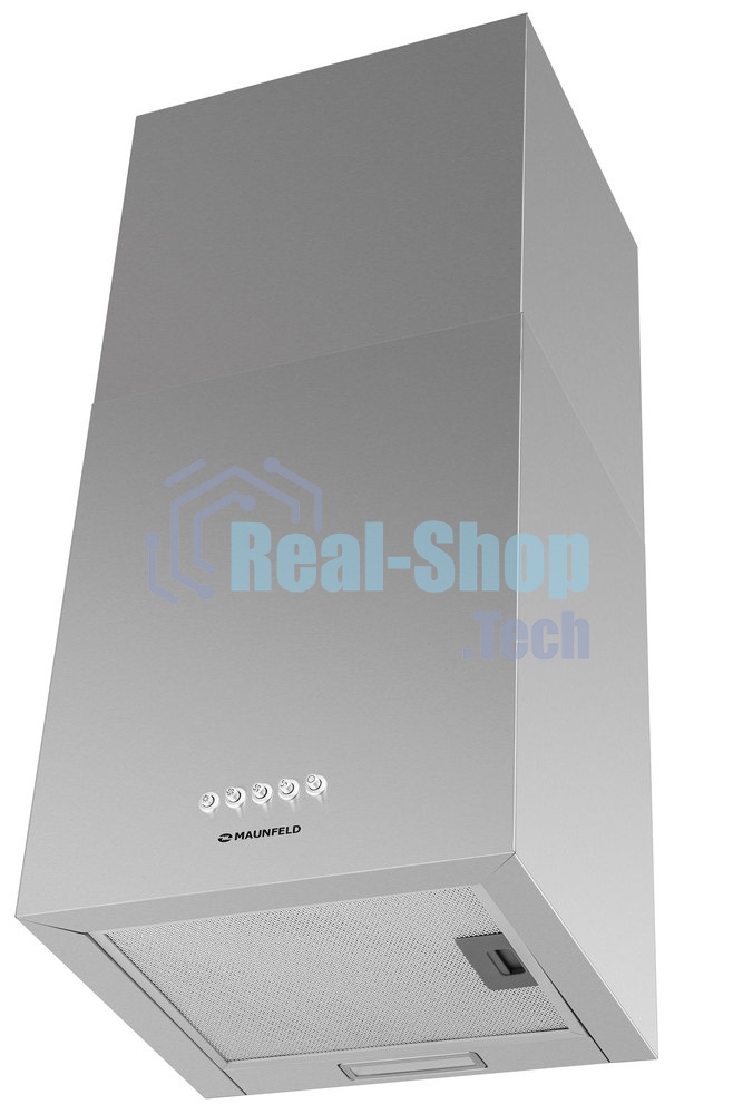 Вытяжка пристенная островная Maunfeld Box Push 40 нержавеющая сталь, 40 см, 1000 куб. м/ч, 60 дБ