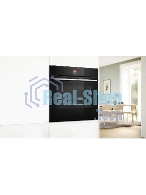 Духовой шкаф встраиваемый электрический Bosch HBG7221B1 черный