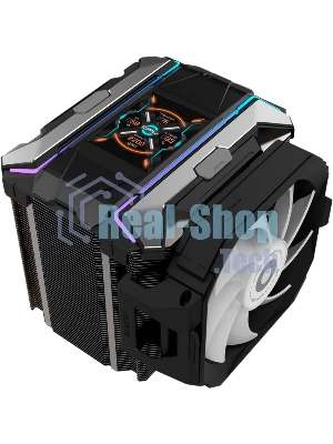 Кулер ALSEYE CPU COOLER i600 Pro-B(USA) AS.01.10.0016 черный 120мм алюминий+медь 2300rpm 35.3db 4-pin 300W 160мм