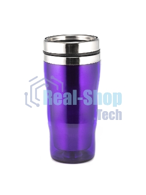 Термокружка Lara LR04-36 0,5 л, высота 18 см, диаметр 8 см, стальная внутренняя поверхность
