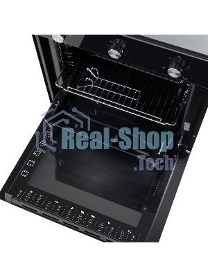 Шкаф духовой газоэлектрический Maunfeld EOGC604B Slim