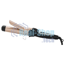Щипцы для завивки волос BBK BST2502 черный/шампань, 32 мм, 200 °C, 1 режим