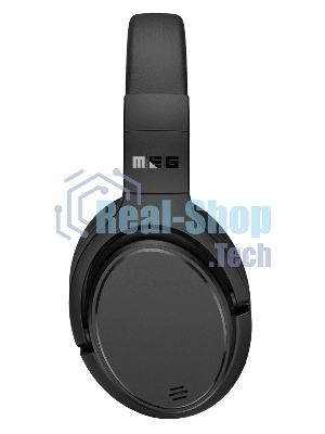 Беспроводные наушники MEG HEA500BL, Bluetooth 6.0, до 90 ч, ANC Hybrid, Multipoint, черный