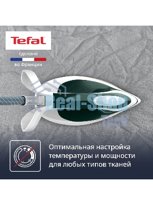 Парогенератор Tefal Pro Express Eco GV9E21E0, зеленый/белый