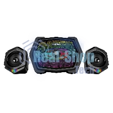 Акустическая система 2.1 Smartbuy W70, Bluetooth, 11Вт, RGb-подсветка, черный (арт. SBA-5150)