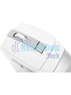 Мышь беспроводная A4Tech Fstyler FB35 белый/серый, 2000 dpi, радиоканал, Bluetooth, USB, кнопки - 6