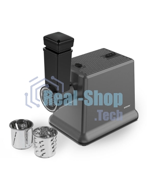 Мясорубка электрическая Centek CT-1625 черный, 2000 Вт, 2.0 кг/мин, реверс, защита от перегрузки, насадки - 5