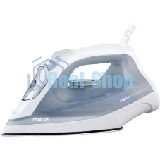 Утюг Centek CT-2308 белый, 2800 Вт, 50 г/мин, 190 г/мин, 300 мл