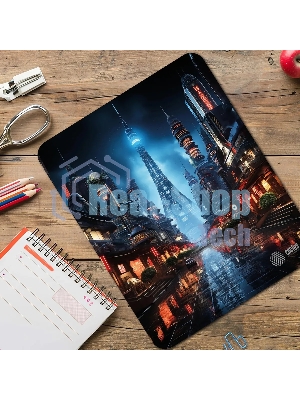 Коврик для мыши Cactus CS-MP-D05M City 300x250x3мм