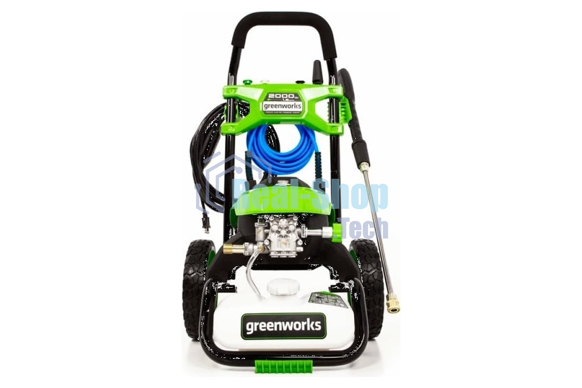 Мойка высокого давления электрическая GreenWorks GHP2000 140 bar (5105507)