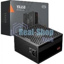 Блок питания PcCooler P5-YK650-B1F ATX 650W 80 PLUS Bronze, (20+4pin) APFC 135мм fan 6xSATA Cab Manag RTL