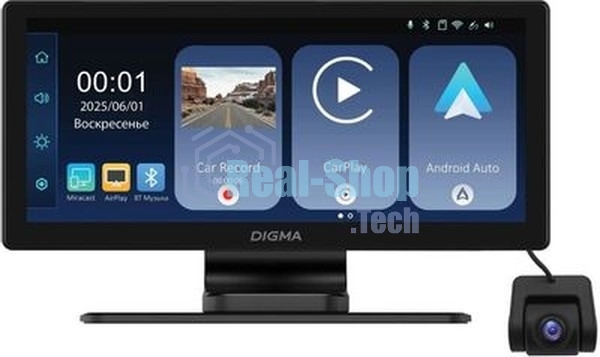 Автомобильный монитор Digma Smart Play 1200 Dual 8.9