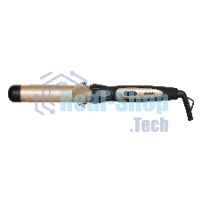 Щипцы для завивки волос BBK BST2502 черный/шампань, 32 мм, 200 °C, 1 режим