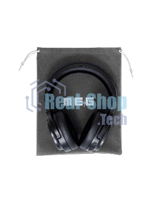 Беспроводные наушники MEG HEA500BL, Bluetooth 6.0, до 90 ч, ANC Hybrid, Multipoint, черный