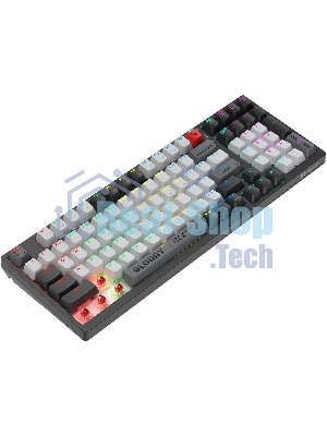 Клавиатура беспроводная механическая A4Tech Bloody WS98 USB черный/серый (WS98)