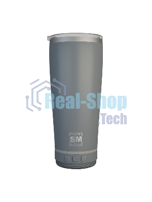 Термокружка с портативной колонкой Soundmax SM-TC001 серый