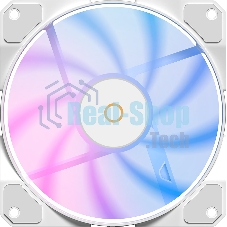 Кулер для процессора Ocypus Beta F12 WH ARGB, 120x120x25мм, 4-PIN PWM, 800-1600 RPM, 29 DBA MAX, HYDRO BEARING