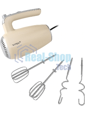 Миксер ручной Vitek VT-HM3001 800 Вт, кремовый