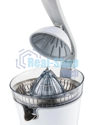 Соковыжималка Haier HJ-700 белый, цитрусовая, 100 Вт, 700 мл, механическое