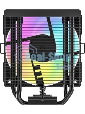 Кулер Cooler ID-Cooling SE-904-XT ARGb BLACK LGA1851/1700/1200/115X/AM5/AM4 (TDP 180W, PWM, 4 тепл.трубки прямого контакта, FAN 100мм, Addressable RGb LED) RET