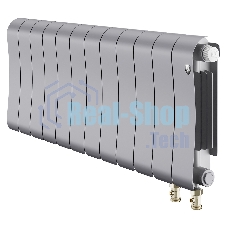 Радиатор биметаллический Royal Thermo Infinity 300 Silver Satin VR80 - 12 секц.