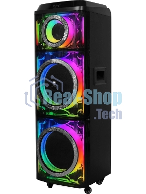 Колонка портативная Ural 203 черный 2000W 1.1 BT/3.5Jack/USB-C 15м 9000mAh