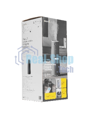 Увлажнитель воздуха Deerma DEM-F950W серый, 50 м², 8 л, ультразвуковой, гигростат, управление со смартфона, антибактериальное покрытие