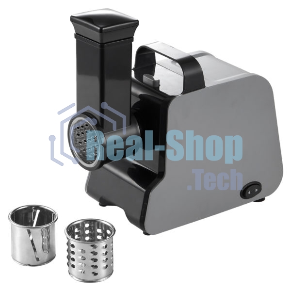 Мясорубка Centek CT-1628 2000 Bт, 2 кг/мин, реверс, 3в1 мясорубка/овощерезка/шнековая соковыжималка