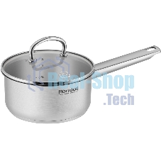 Ковш Rondell Solo RDS-1601, 1.3л, с крышкой, стальной