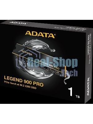 Накопитель SSD ADATA LEGEND 900 PRO, 1Tb, PCIe 4.0 x4, M.2 2280, NVMe, R/W 7400/6000