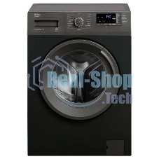 Стиральная машина Beko WRE6512BAA черный, загрузка фронтальная 6 кг, 1000 об/мин, класс: А