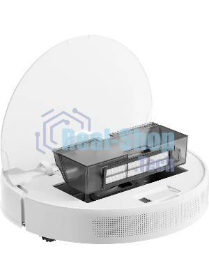Робот-пылесос Dreame Bot D9 Max Gen2 белый, 5200 мАч Li-Ion, уборка влажная/сухая, пылесборник контейнер 0.57 л