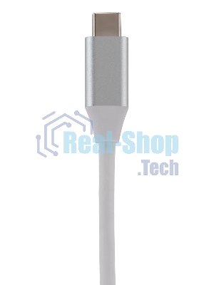 Кард-ридер Digma CR-С2501-S/серебристый/SD/TF/micro-SD/USB Type-C/алюминий