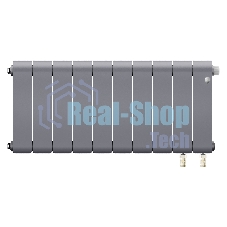 Радиатор биметаллический Royal Thermo Infinity 300 Silver Satin VR80 - 10 секц.