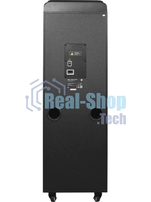 Колонка портативная Ural 203 черный 2000W 1.1 BT/3.5Jack/USB-C 15м 9000mAh