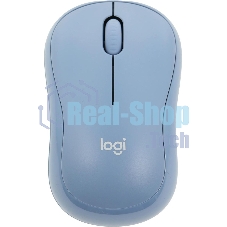 Мышь беспроводная Logitech M221 голубой, 1000 dpi, радиоканал, USB, кнопки - 3