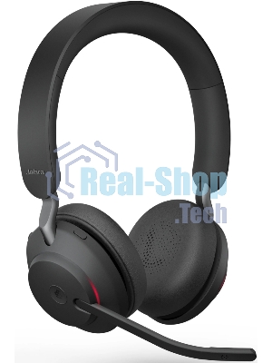 Гарнитура Jabra Evolve2 65 чёрный, беспроводная, Bluetooth, до 35 ч, подсветка