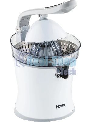 Соковыжималка Haier HJ-700 белый, цитрусовая, 100 Вт, 700 мл, механическое