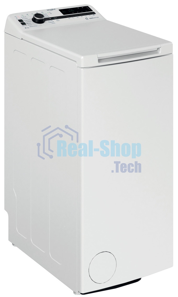 Стиральная машина Whirlpool TDLRB 6252BS EU белый, загрузка вертикальная 6 кг, 1200 об/мин, класс A+++