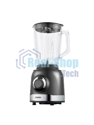 Блендер стационарный Centek CT-1326 серебристый/черный, 1300 Вт, 5 скоростей