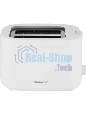 Тостер Starwind ST4107 750 Вт, белый