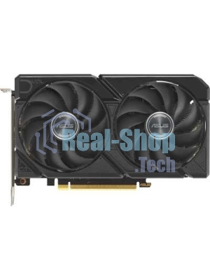 Видеокарта Asus PCI-E 5.0 DUAL-RX9060XT-8G AMD Radeon RX 9060XT 8Gb 128bit GDDR6 2550/20000 HDMIx1 DPx2 HDCP Ret
