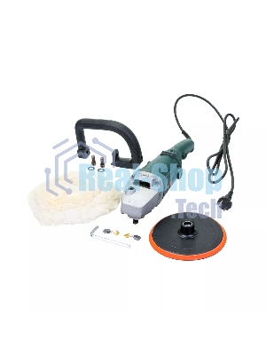 Профессиональная полировальная угловая машина KLPRO KLPJ42180 (1400вт, 3300 об/мин, 230мм, шерстяной войлок в комплекте)